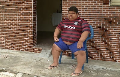 Sertão: Pesando 133 kg, criança de nove anos consegue tratamento contra obesidade e sonha em correr com os amigos