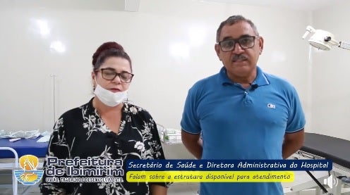 Ibimirim: Na luta contra o Coronavírus, Secretário de Saúde e Diretora Administrativa do Hospital falam sobre estrutura disponível para possível caso de Coronavírus no município