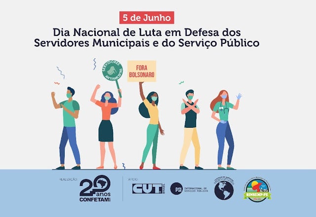 5 de Junho – Dia Nacional de Luta em Defesa dos Servidores Municipais do Serviço Público; uma homenagem do SINSEMP/PE de Petrolândia (PE)