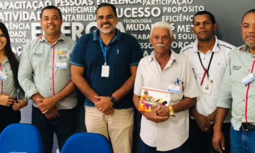Diretoria do STR de Petrolândia em reunião em Paulo Afonso-BA, trata da abertura do Escritório da CHESF no município