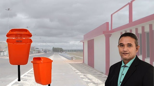 Vereador Zé Pezão solicita a prefeita de Petrolândia, implantação de lixeiras nas principais vias públicas do município