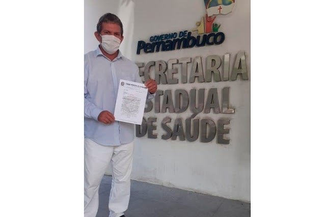Petrolândia: Vereador Jorge Viana protocola ofício requerendo pagamento dos serviços ao Hospital e Maternidade IBVASF