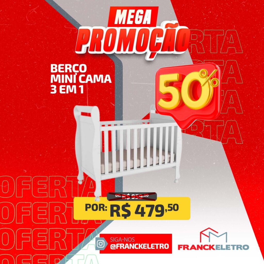 Não perca a Promoção de Abril na Franck Eletro de Petrolândia: 50% de desconto em móveis e eletros à vista!