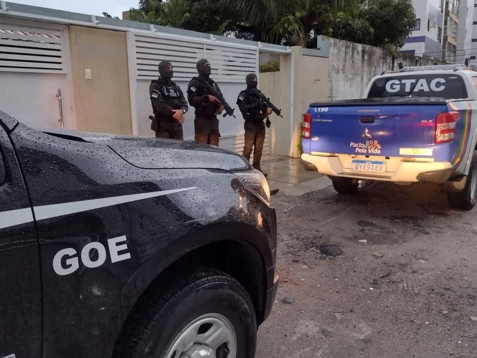 Operação da Polícia Civil prende quatro pessoas por extorsão e sequestro em Pernambuco