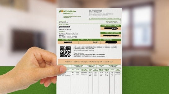 Conta de luz da Neoenergia Pernambuco vai subir 8,16% a partir deste mês. Aneel autorizou aumento Conta de luz da Neoenergia Pernambuco vai subir 8,16% a partir deste mês. Aneel autorizou aumento