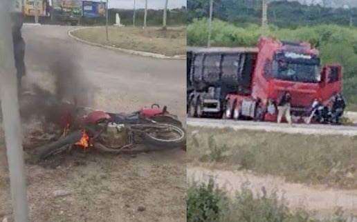 Em Floresta, menina de 10 anos morre vítima de acidente envolvendo moto e carreta na BR-316 Em Floresta, menina de 10 anos morre vítima de acidente envolvendo moto e carreta na BR-316