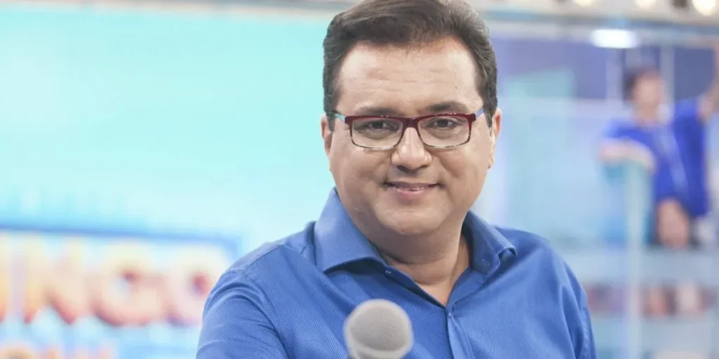 Geraldo Luís pede emprego a Silvio Santos no SBT