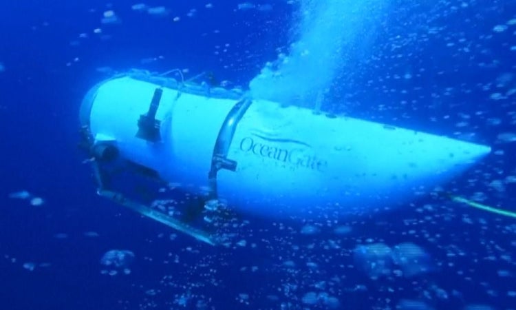 Oxigênio do submersível que desapareceu a caminho do Titanic deve acabar nesta quinta Oxigênio do submersível que desapareceu a caminho do Titanic deve acabar nesta quinta