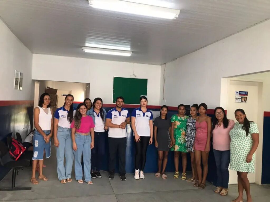 Tacaratu-PE: Equipes do PSF 5 e NASF promovem ação com grupo de gestantes