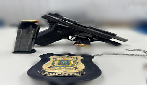 Policiais Civis de Floresta e Petrolândia apreendem Pistola Cal. 380 na Agrovila 4, do Projeto Limão Bravo