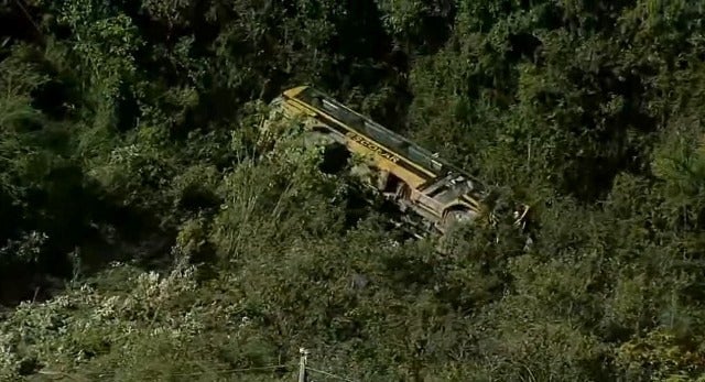 Pernambuco: Acidente com ônibus escolar fere 14 crianças, motorista e monitor Pernambuco: Acidente com ônibus escolar fere 14 crianças, motorista e monitor