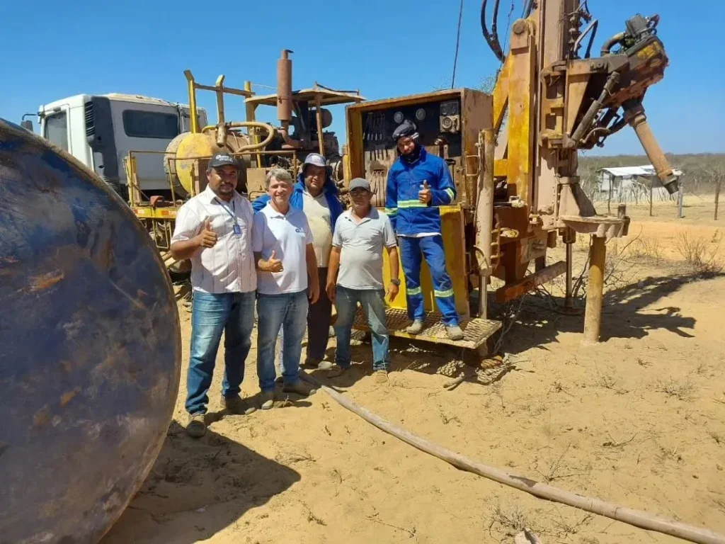 Tacaratu-PE: Perfuração de Poço na Agrovila 2 do Assentamento Abreu e Lima, Garante Abastecimento de Água Potável para Moradores