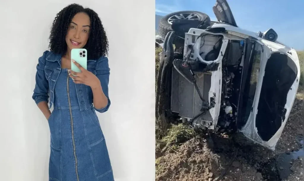 Vídeo: Cantora gospel Sulamita Alves e marido sobrevivem a grave acidente de carro: “Livramento”