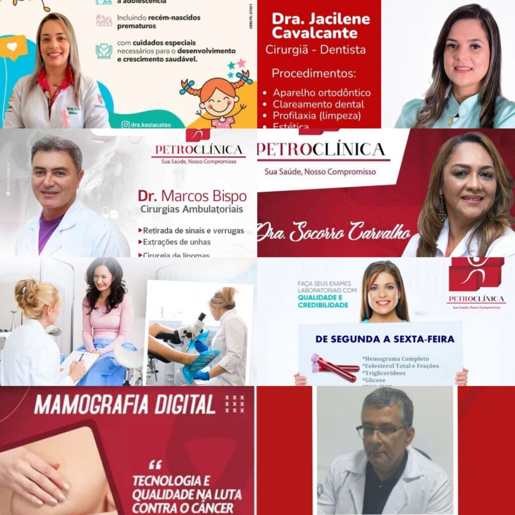 Petroclínica de Petrolândia divulga agenda de atendimentos com serviços especializados nesta semana Petroclínica de Petrolândia divulga agenda de atendimentos com serviços especializados nesta semana