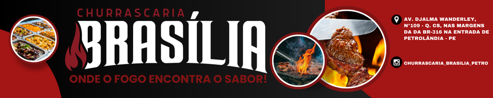 banner -churrascaria brasília