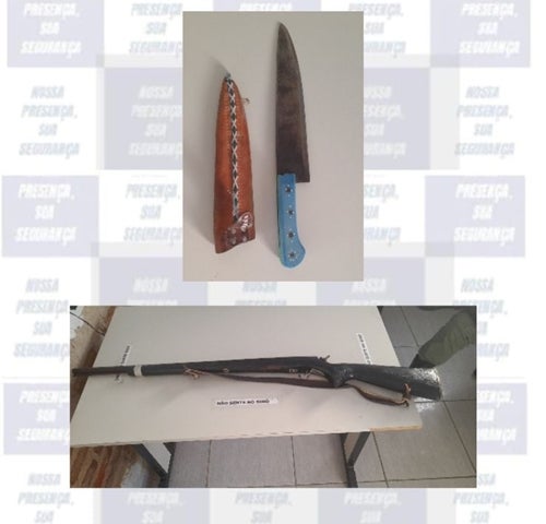 Polícia Militar conduz indivíduo por ameaça, violência doméstica e posse de arma de fogo em Inajá-PE