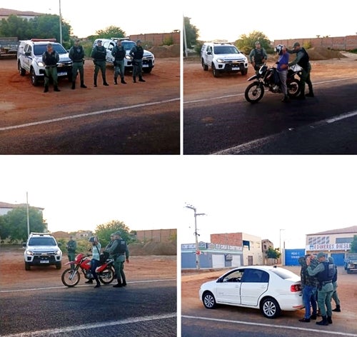 4ª CIPM realiza Operação Impacto nas Rodovias em Petrolândia-PE