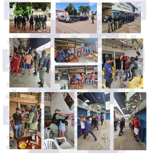 4ª CIPM e Guarda Municipal realizam Operação Feira Livre no Mercado Público de Petrolândia