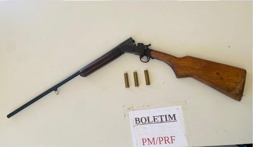 Polícia Militar apreendem arma de fogo na zona rural de Petrolândia-PE
