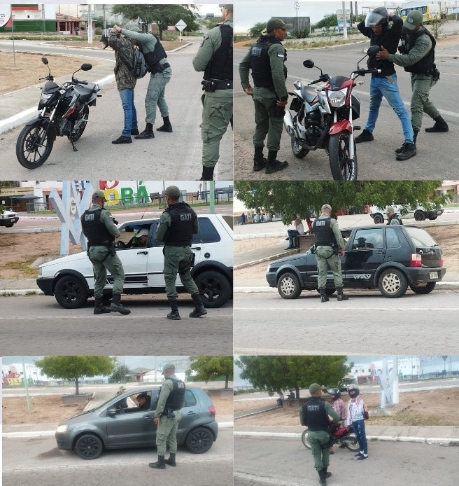Polícia Militar realiza Operação Impacto nas Rodovias em Jatobá-PE com foco no combate ao crime