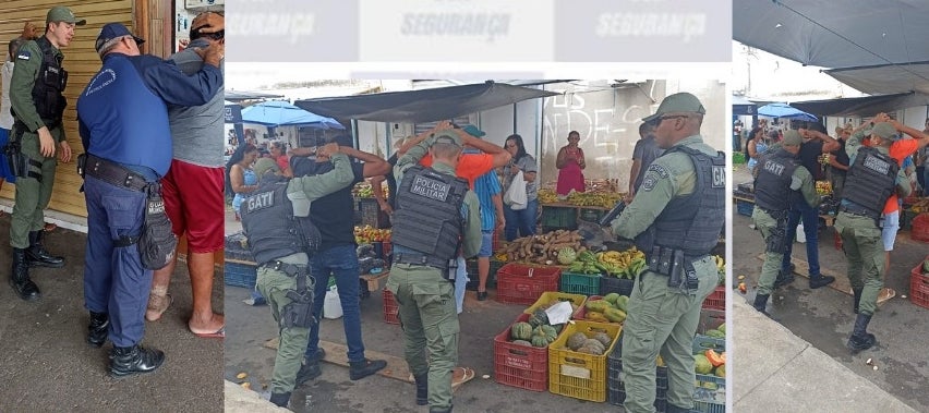 Polícia Militar realiza “Operação Feira Livre” com apoio da Guarda Municipal em Petrolândia