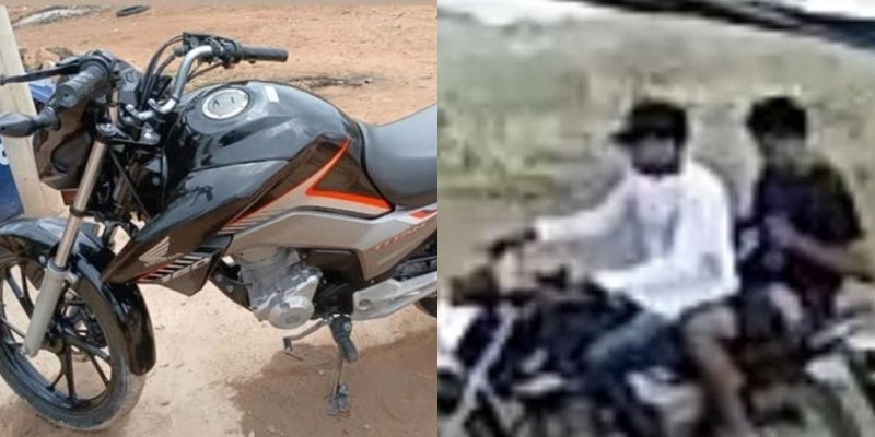 Motocicleta tomada de assalto em Jatobá-PE é recuperada pela Polícia Militar em Paulo Afonso-BA
