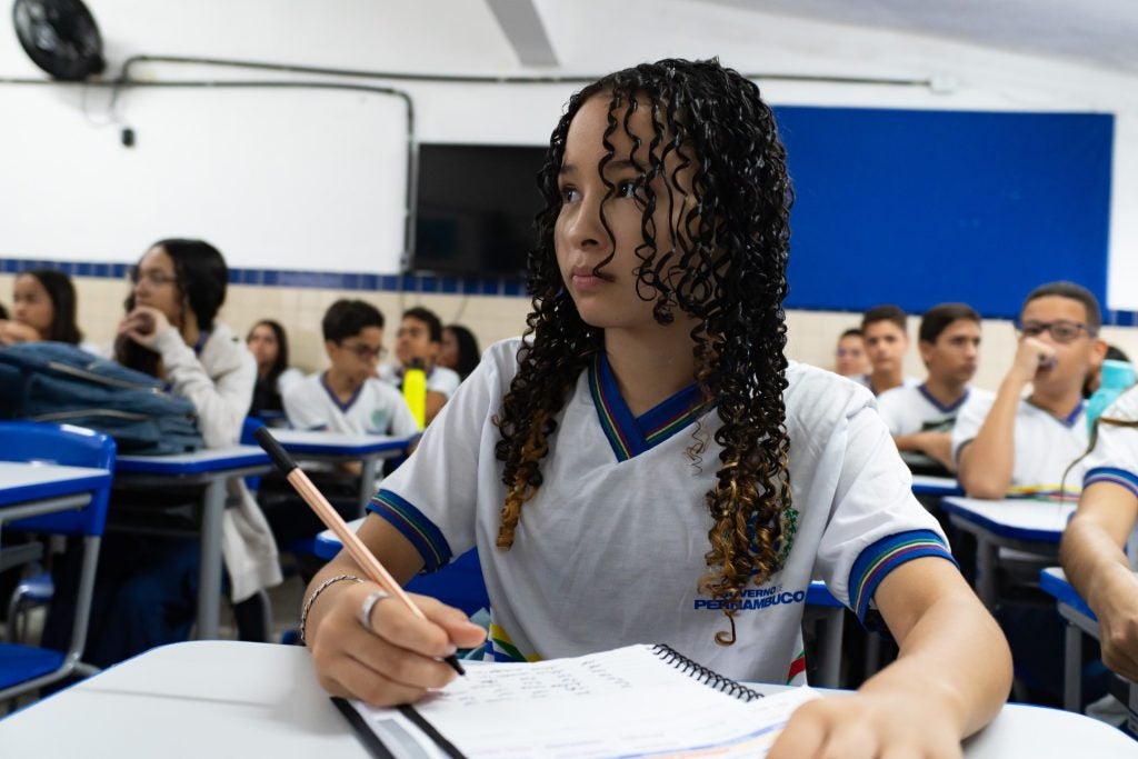 Pernambuco alcança 50% de matrículas realizadas nas escolas de tempo integral, revela pesquisa