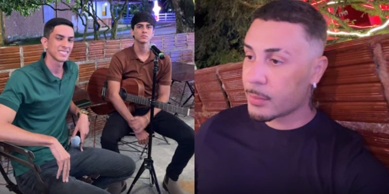 Do Sertão para a internet: dupla de Petrolândia ‘Arthur & Allancid’ se apresenta para Carlinhos Maia