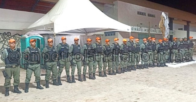 4ª CIPM realiza policiamento na Festa do Padroeiro São Francisco de Assis em Petrolândia