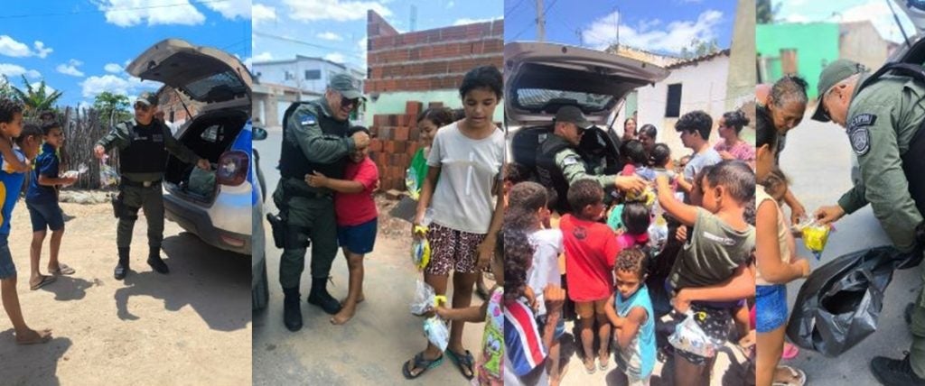 4ª CIPM promove ação especial em comemoração ao Dia das Crianças