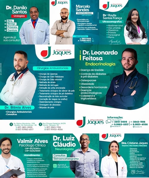 Clínica Jaques divulga agenda de atendimentos médicos da semana em Petrolândia