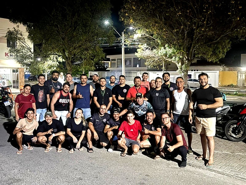 Repórter Alex Santos do Blog PN e amigos integram o Moto Grupo Agulhões do Asfalto em Petrolândia-PE