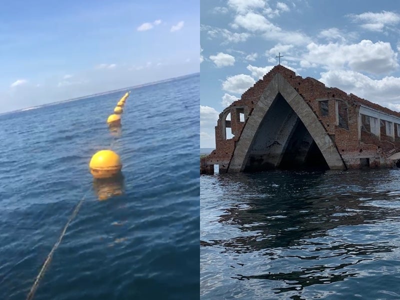 Novo rompimento em contenção da Igreja semi-submersa de Petrolândia é registrado nesta sexta (19)