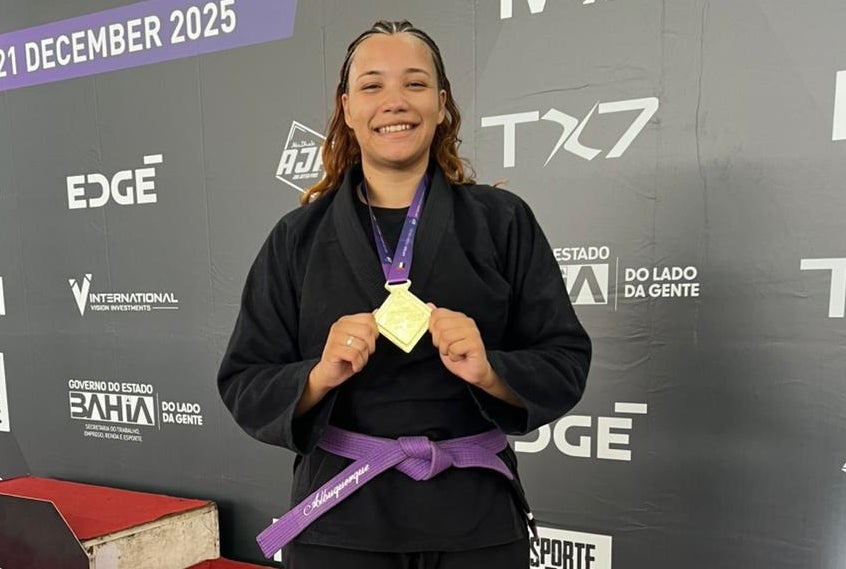 Petrolândia em Destaque: Anne Albuquerque conquista ouro no AJP Tour em Salvador e dedica vitória ao avô