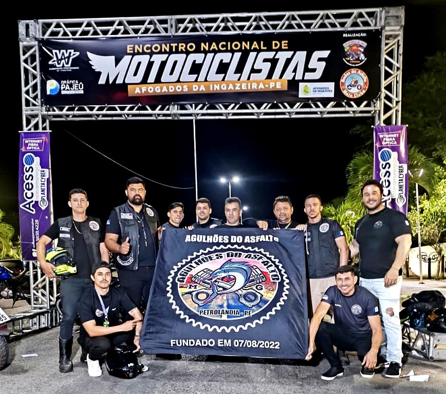 Motociclistas de Petrolândia participam do 23º Encontro Nacional em Afogados da Ingazeira Motociclistas de Petrolândia participam do 23º Encontro Nacional em Afogados da Ingazeira