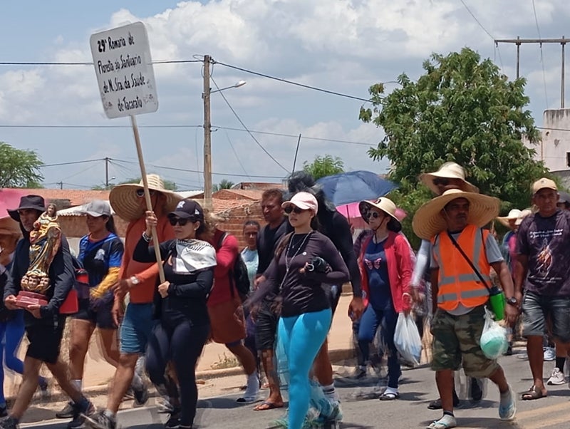 29ª Romaria de Nossa Senhora da Saúde chega a Petrolândia durante caminhada de fé entre Floresta e Tacaratu 29ª Romaria de Nossa Senhora da Saúde chega a Petrolândia durante caminhada de fé entre Floresta e Tacaratu