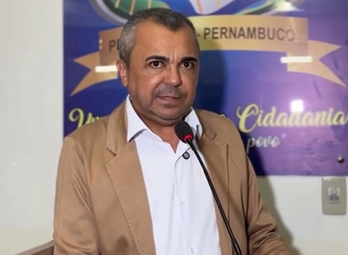 Presidente da Câmara de Petrolândia divulga vídeo e nega envolvimento em crime investigado pela Justiça