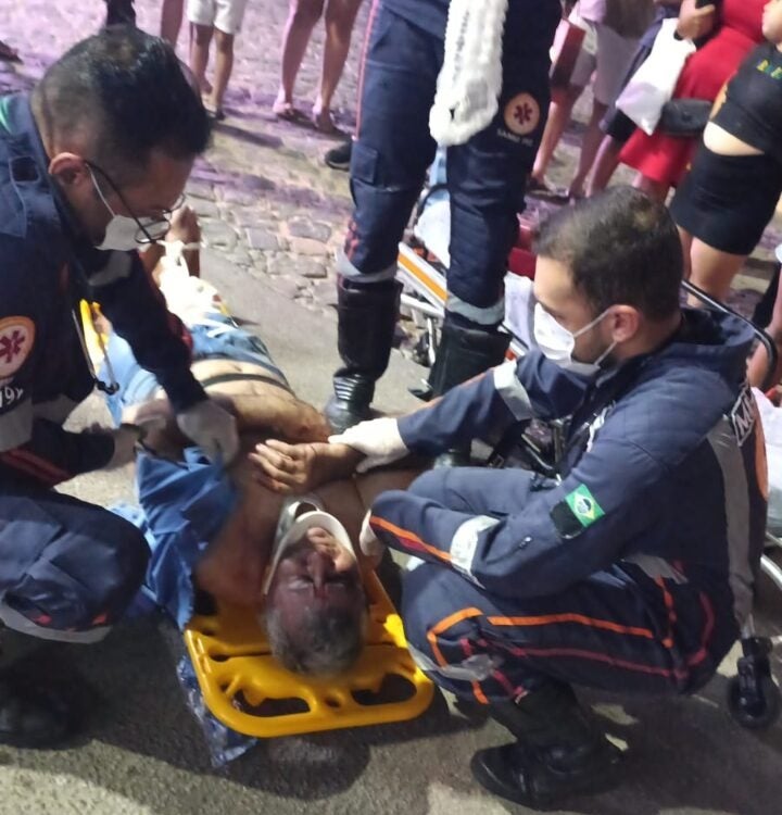 Idoso é vítima de atropelamento em avenida de Serra Talhada