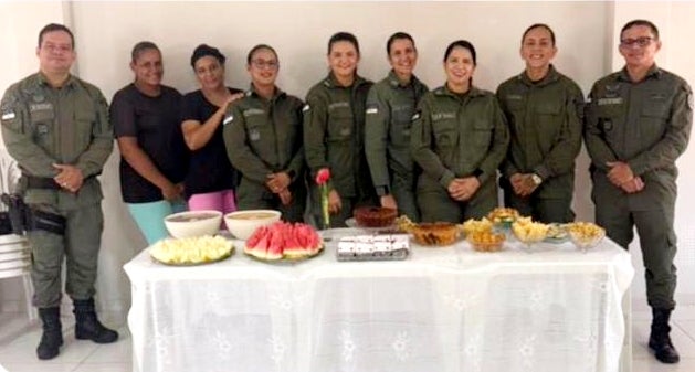 Petrolândia: 4ª CIPM realiza café da manhã em homenagem ao Dia Internacional da Mulher