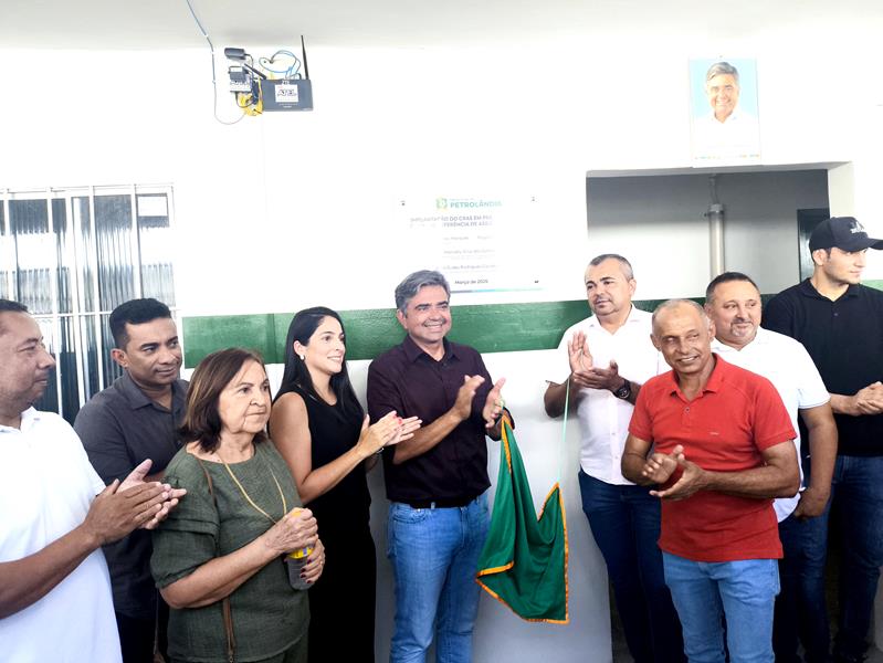 Prefeitura de Petrolândia inaugura novo prédio do CRAS e reforça atendimento social no município