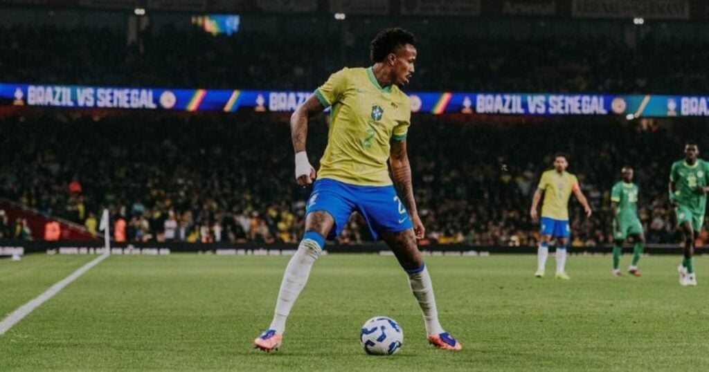Éder Militão sofre lesão na coxa e pode ficar de fora da Copa do Mundo