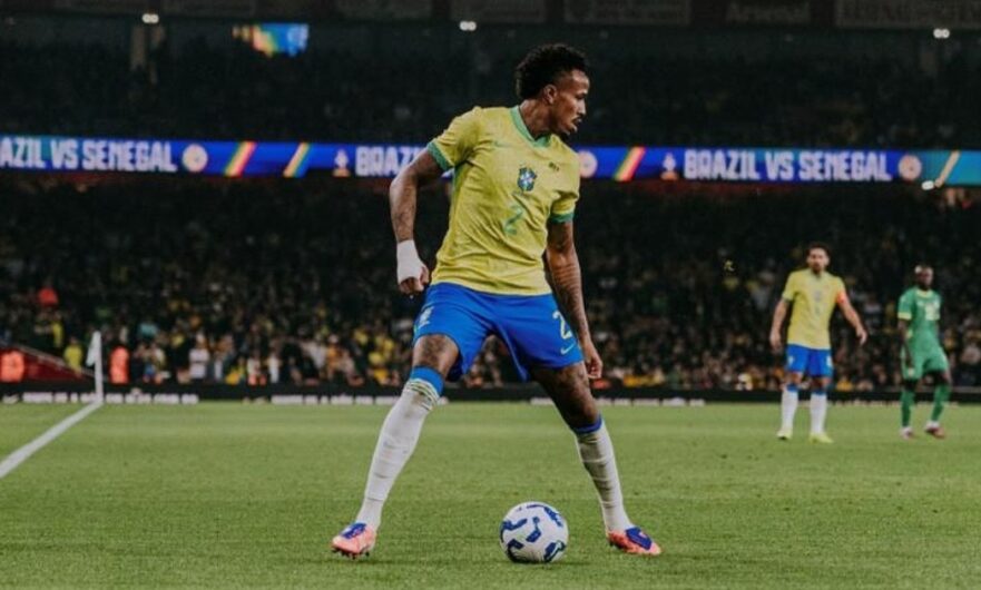 Éder Militão sofre lesão na coxa e pode ficar de fora da Copa do Mundo