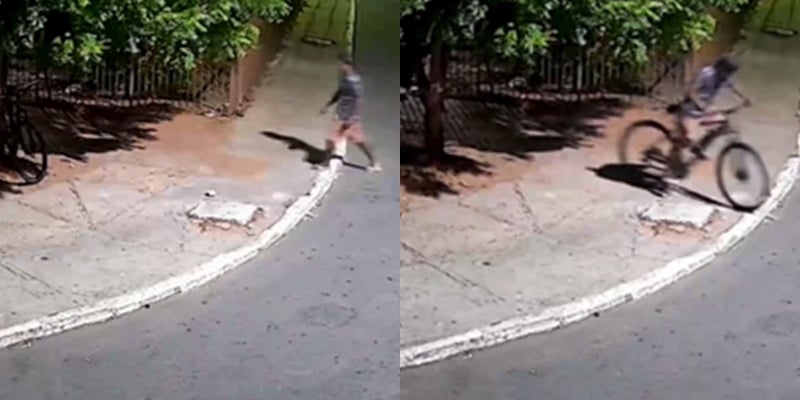 Bicicleta é furtada durante a madrugada no centro de Petrolândia, no Sertão de Pernambuco