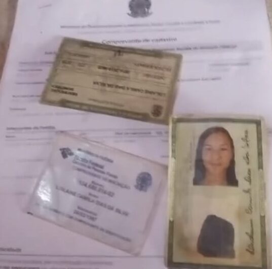Petrolândia: RG em nome de Lislaine Camila e outros documentos são encontrados em via pública no Bairro Nova Esperança