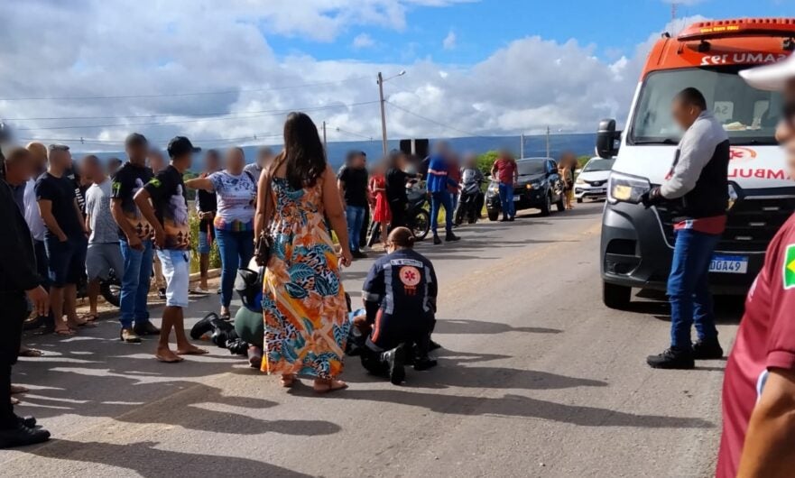 Colisão entre motocicletas é registrada na BR-316, em Petrolândia
