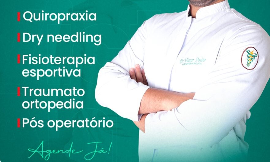 Clínica Jaques amplia atendimentos com  Dr. Victor Anier – fisioterapeuta especializado atenderá em Petrolândia e Tacaratu