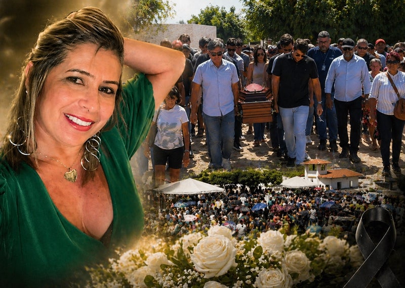 Sob forte comoção, Petrolândia se despede de Aninha em velório e sepultamento marcados por homenagens