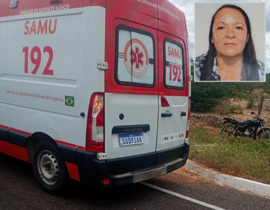 Grave acidente deixa mulher ferida na estrada do Cinturão Verde, em Petrolândia