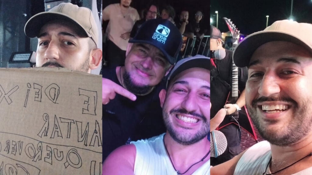 Fã chama atenção de Digão, sobe ao palco e canta hit dos Raimundos no Moto Paulo Afonso