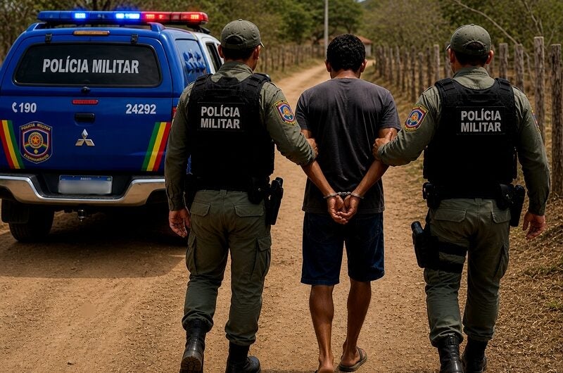 Polícia Militar conduz homem à delegacia por furto e descumprimento de medida protetiva em Petrolândia